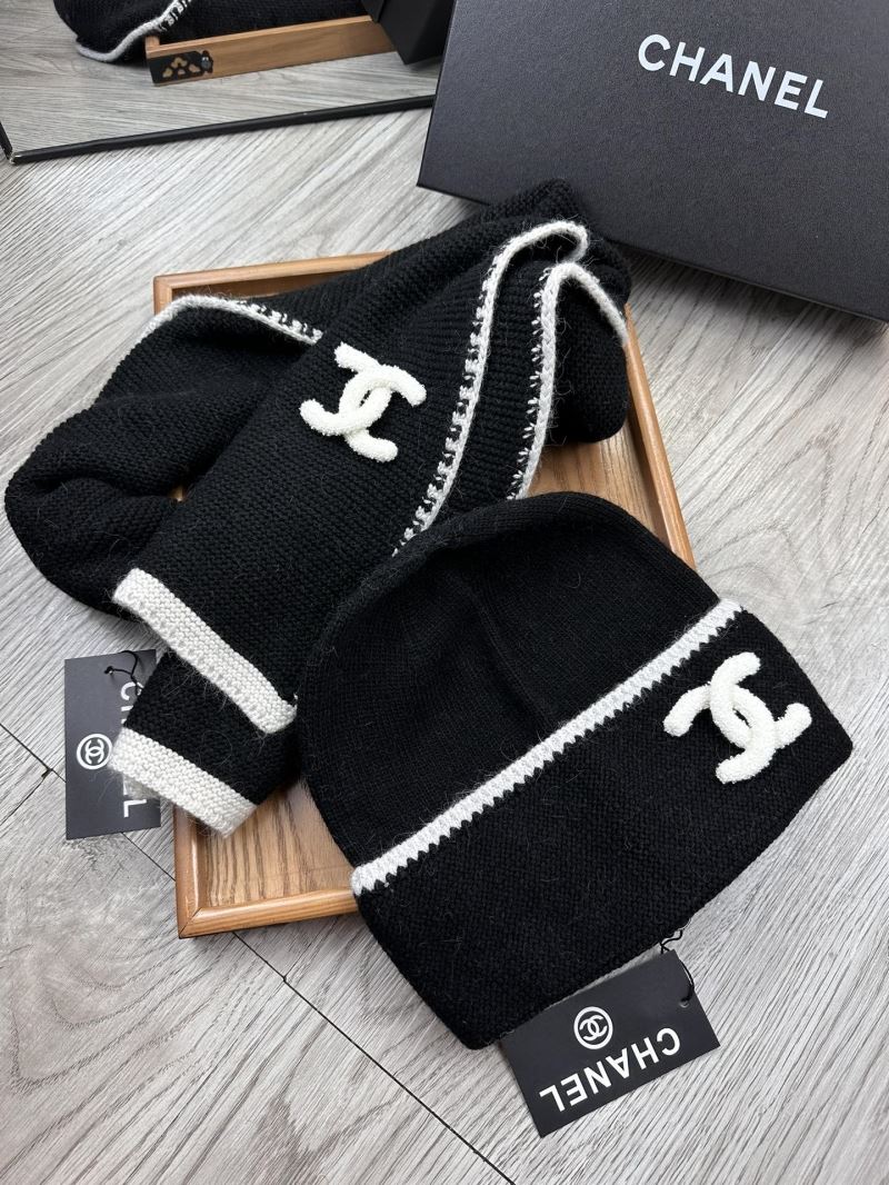 Chanel Caps Scarfs